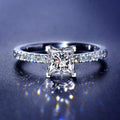 The Fiona Princess Cut Ring