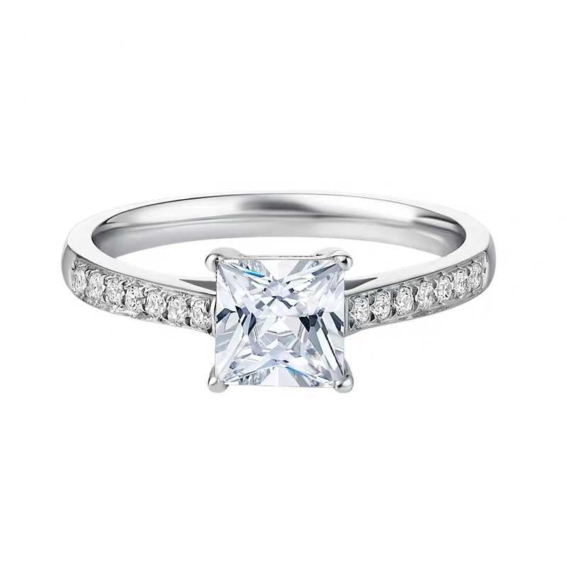 The Fiona Princess Cut Ring