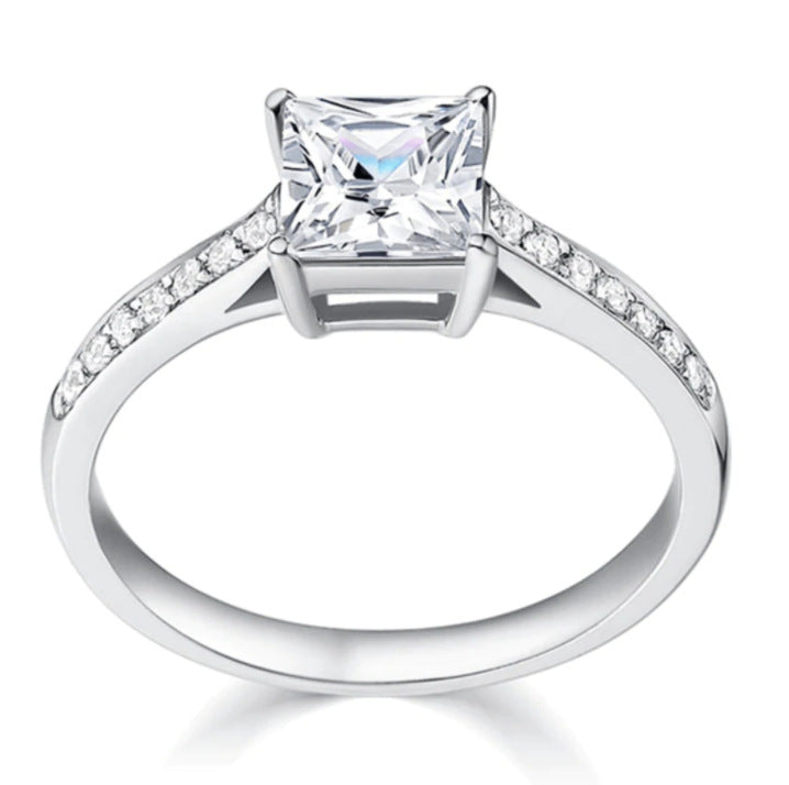 The Fiona Princess Cut Ring