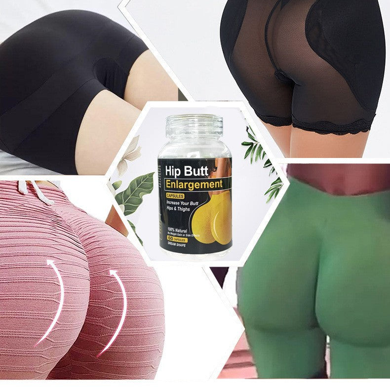 Contact customer service order cross-border hip lift fudge hills Hip Butt Enlargement Capsules