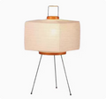 Akari 7A Minimalist Table Lamp with Hand-Folded Washi Shade