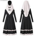 Muslim Prayer Dress Costumes Middle East Traditional Clothing Medieval Party Fancy Dress Up Stage Performance Outfits