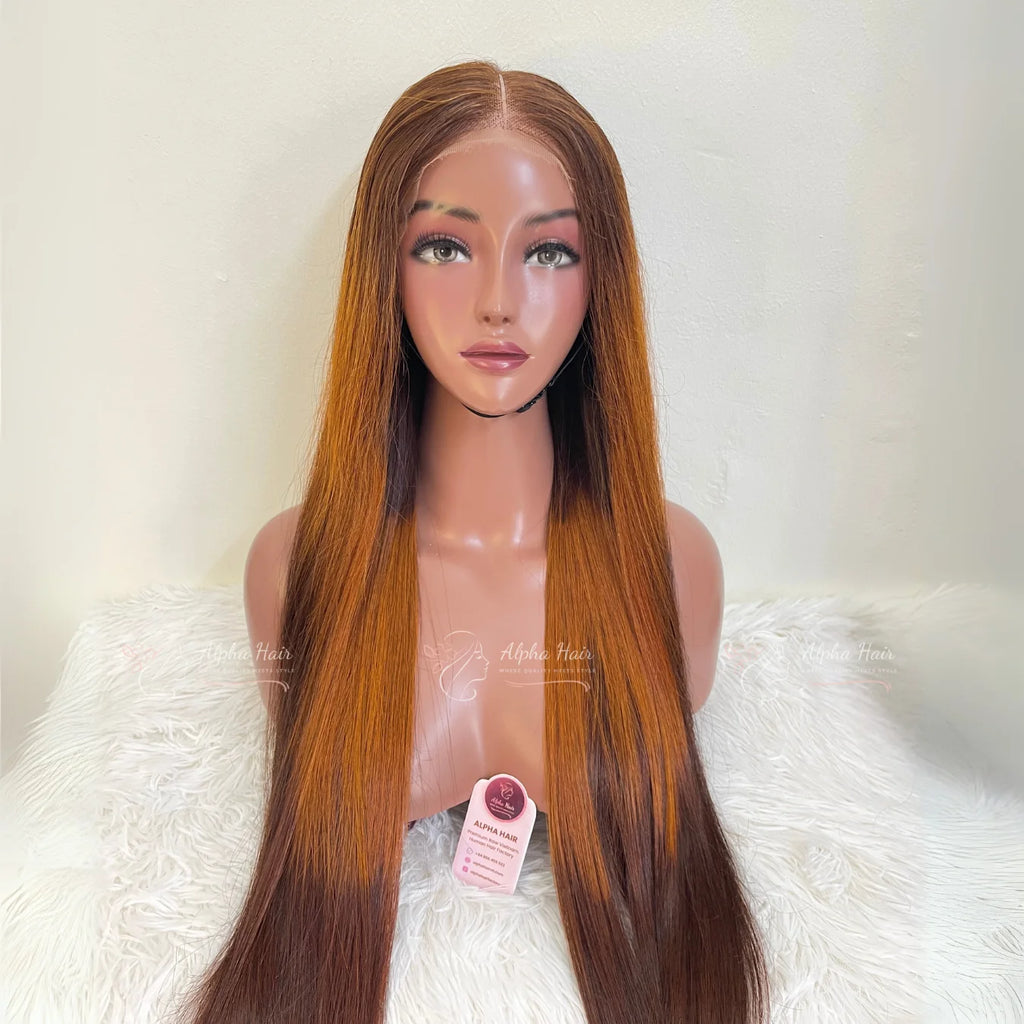 Silky Luxurious Large Stock Bone Straight Vietnamese Human Hair Wigs Hot Selling Unprocessed Human Hair Lace Front Extensions