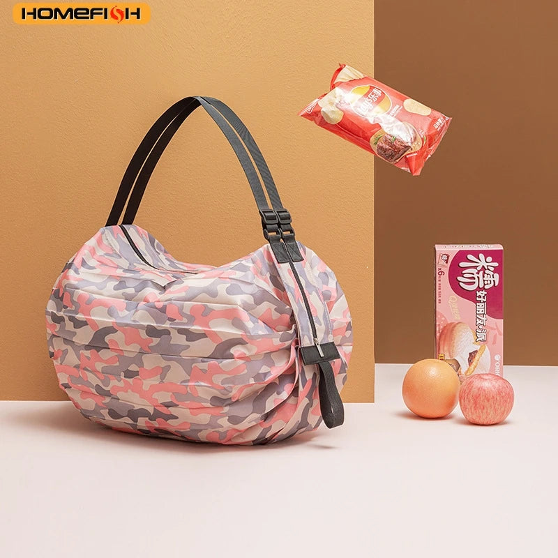 HOMEFISH Durable Fuzzy Makeup Bag Large Capacity Leopard Print Toiletry Organizer Portable Cosmetic Bag Girls Travel Storage