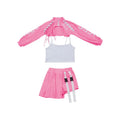Tenue de scène à la mode pour filles performance de danse jazz costume de mode hip-hop pour enfants vêtements de piste cool po
