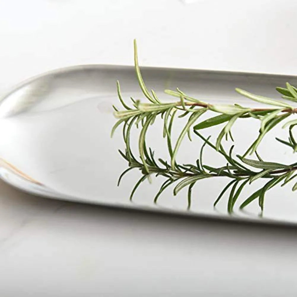 Oval Stainless Steel Tray Storage Tray Tea Fruit Tray Cosmetics Jewelry Tray 18/23/30.3cm Home Restaurant Kitchen Accessories